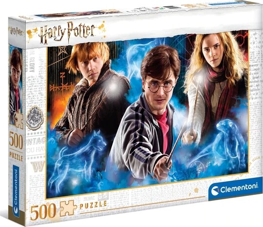Harry Potter Puslespil - High Quality - 500 Brikker - Clementoni
