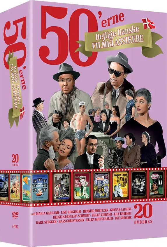 50'ernes Danske Filmklassikere - DVD - Film