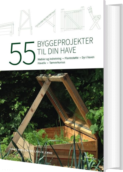 55 Byggeprojekter Til Din Have - Hans Møller - Bog