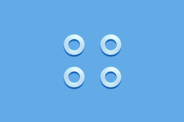 ?5.5x0.5mm Pom Spacer (4pcs.) - 54855 - Tamiya