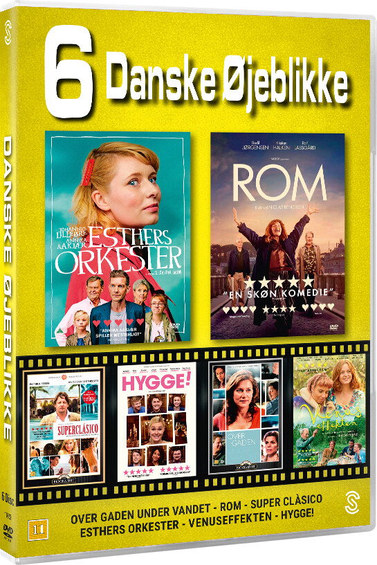6 Danske Film øjeblikke - DVD - Film