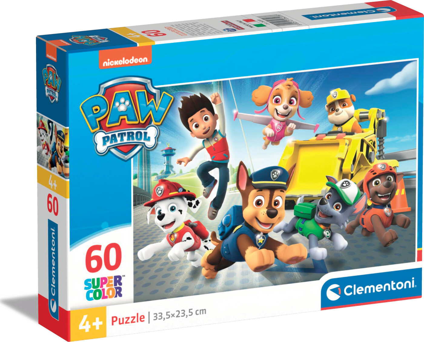 Paw Patrol Puslespil - Super Color - Clementoni - 60 Brikker | Se ...