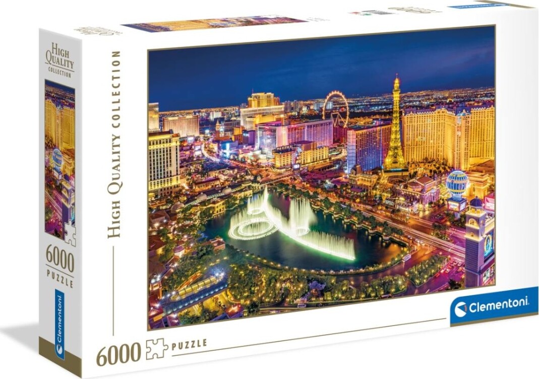 Billede af Clementoni Puslespil - Las Vegas - High Quality - 6000 Brikker