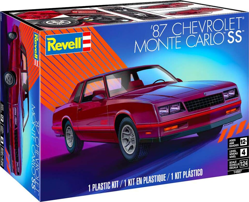 Revell 14587 1987 Monte Carlo SS Modelbil Byggesæt - 1:24