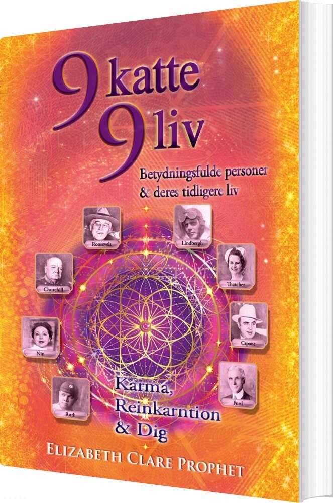 Billede af 9 Katte & 9 Liv - Betydningfulde Personer & Deres Tidligere Liv - Elizabeth Clare Prophet - Bog