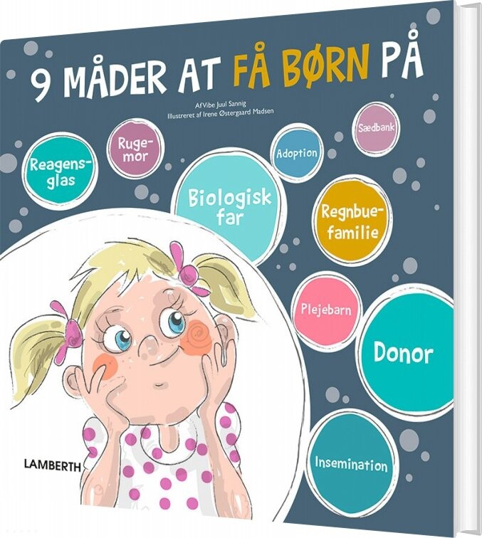 Billede af 9 Måder At Få Børn På - Vibe Juul Sannig - Bog hos Gucca.dk