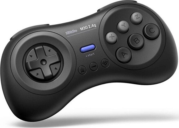 8bitdo - M30 2.4g Mega Drive - Gamepad Controller - Sort