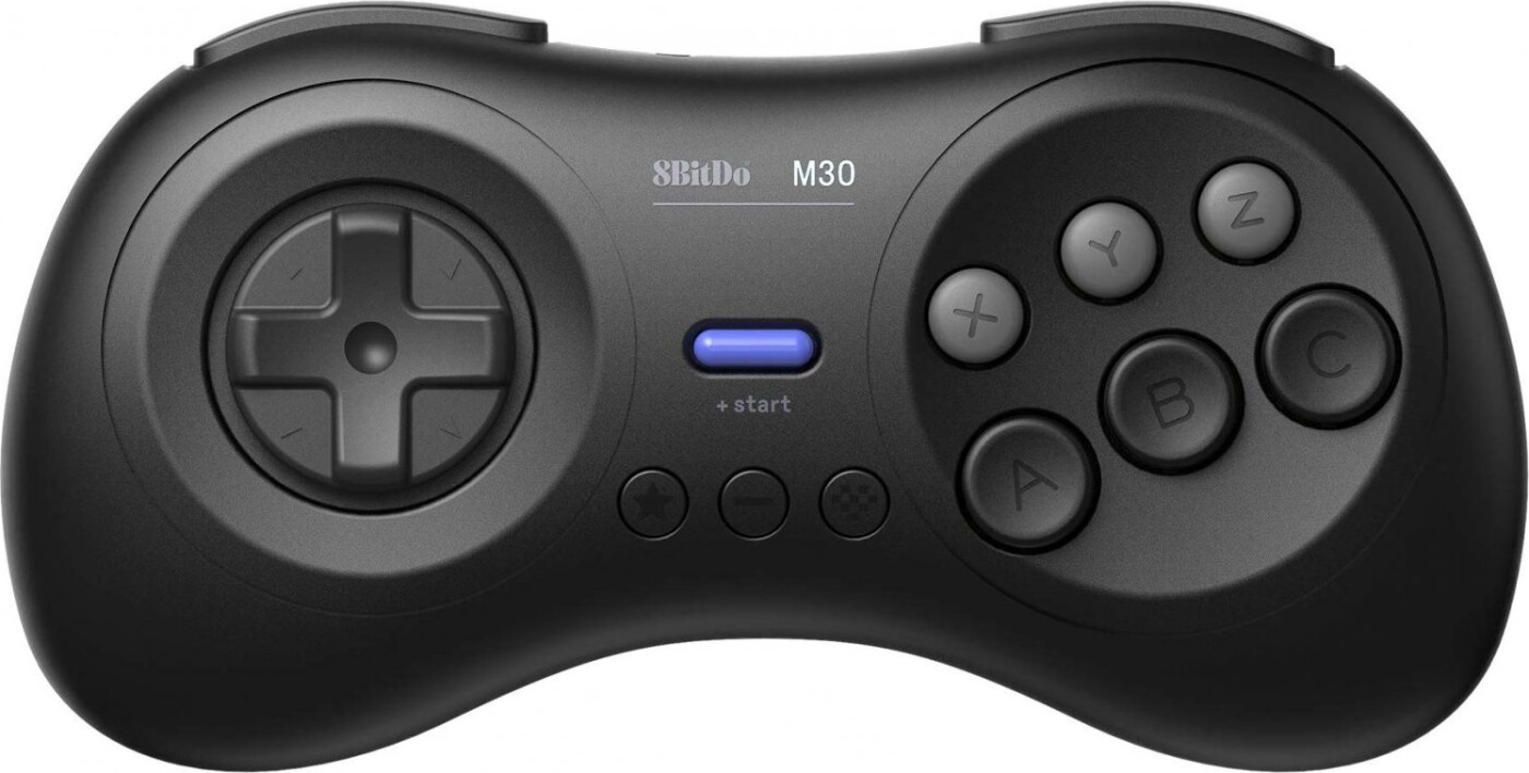 8bitdo - M30 Trådløs Bluetooth Gamepad Controller - Sort