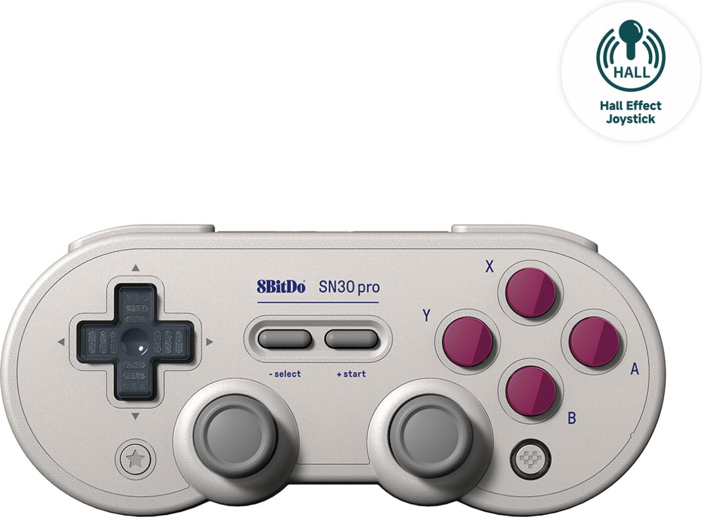 8bitdo - Sn30 Pro - Controller Til Switch Pc Mac Android - Classic