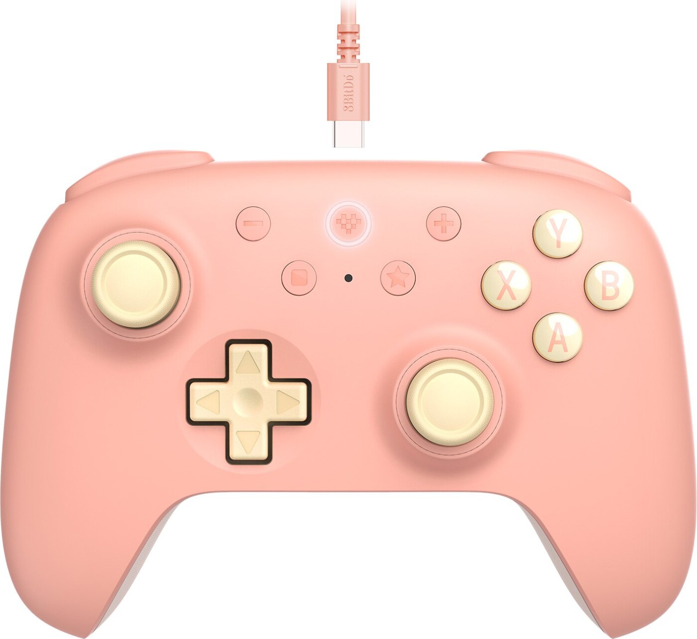 8bitdo Ultimate 2c Wired Pad Peach