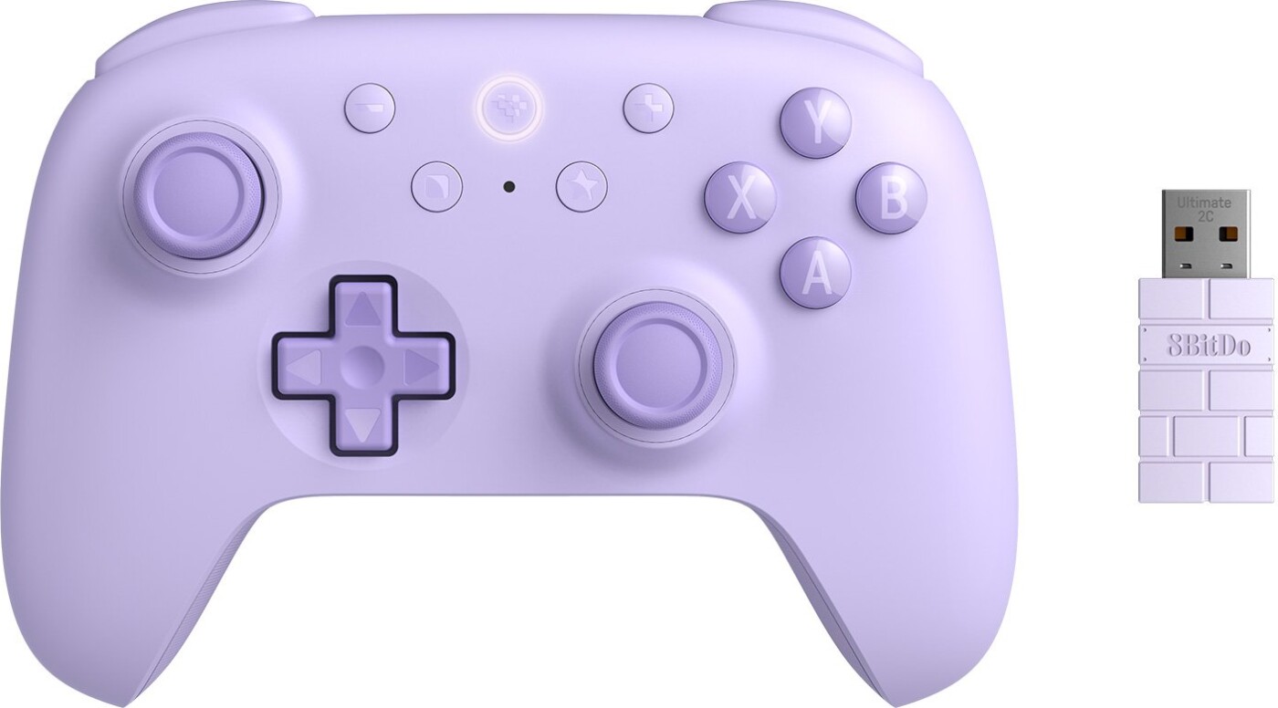 8bitdo Ultimate 2c Wireless Pad Purple