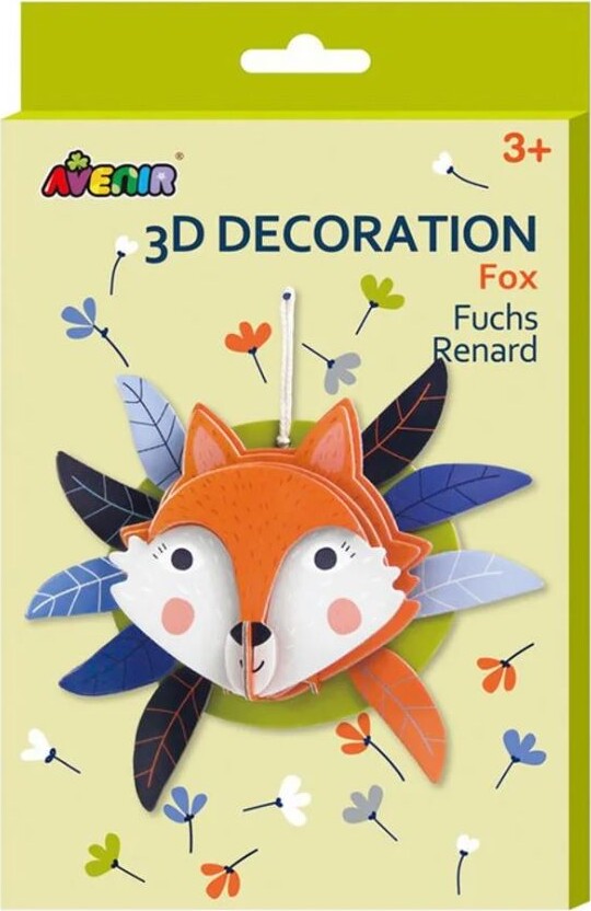 3d Byggesæt - Ræv - Avenir