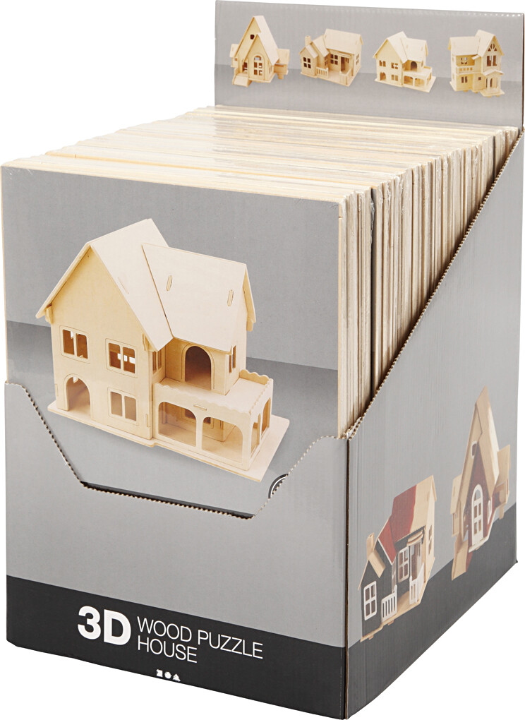3d Konstruktionsfigur - 24 Stk.