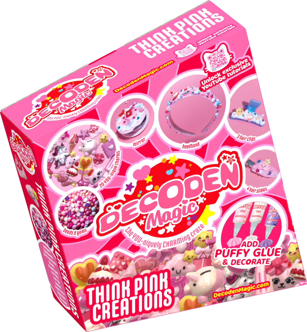 3d Magic - Decoden Magic Deluxe Think Pink Creations