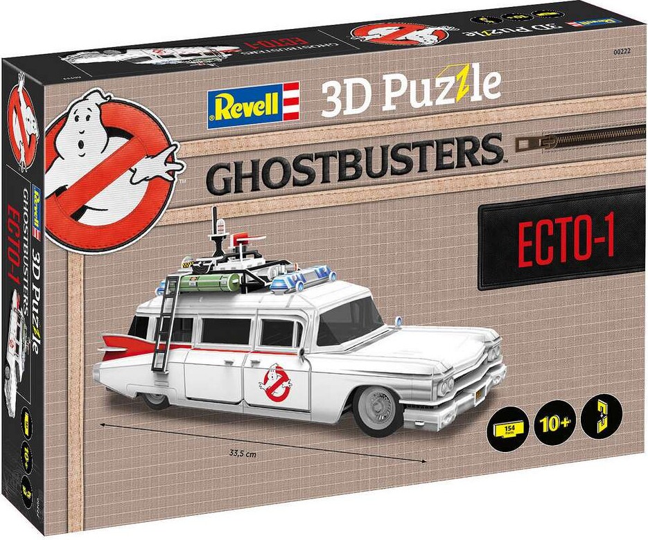 Se Revell 3d Puzzle - Ghostbusters - Ecto-1 - 154 Brikker hos Gucca.dk