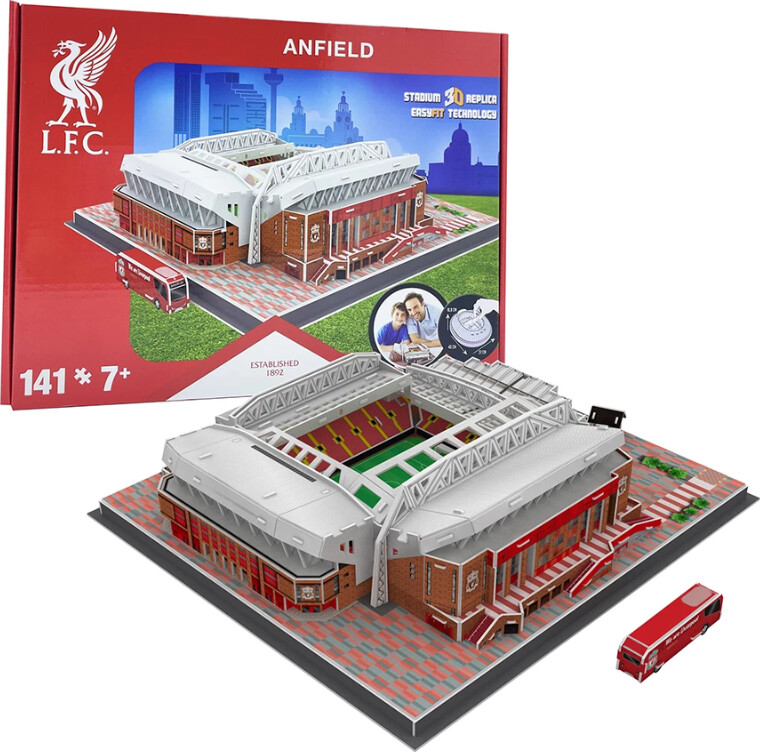 University Games 3D Stadium Puzzles - Liverpool Anfield 3D Puslespil