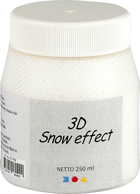 3d Snow Effect - Hvid - 250 Ml