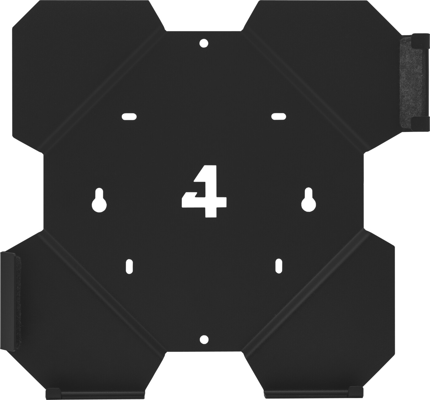 4mount - Wall Mount For Ps4 Slim - Black