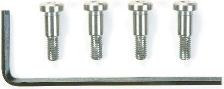 3x14mm Lf Step Screw X4 - 54409 - Tamiya