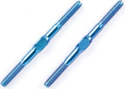 3x42mm Blue Titan Turnbuckle 2stk - 42120 - Tamiya