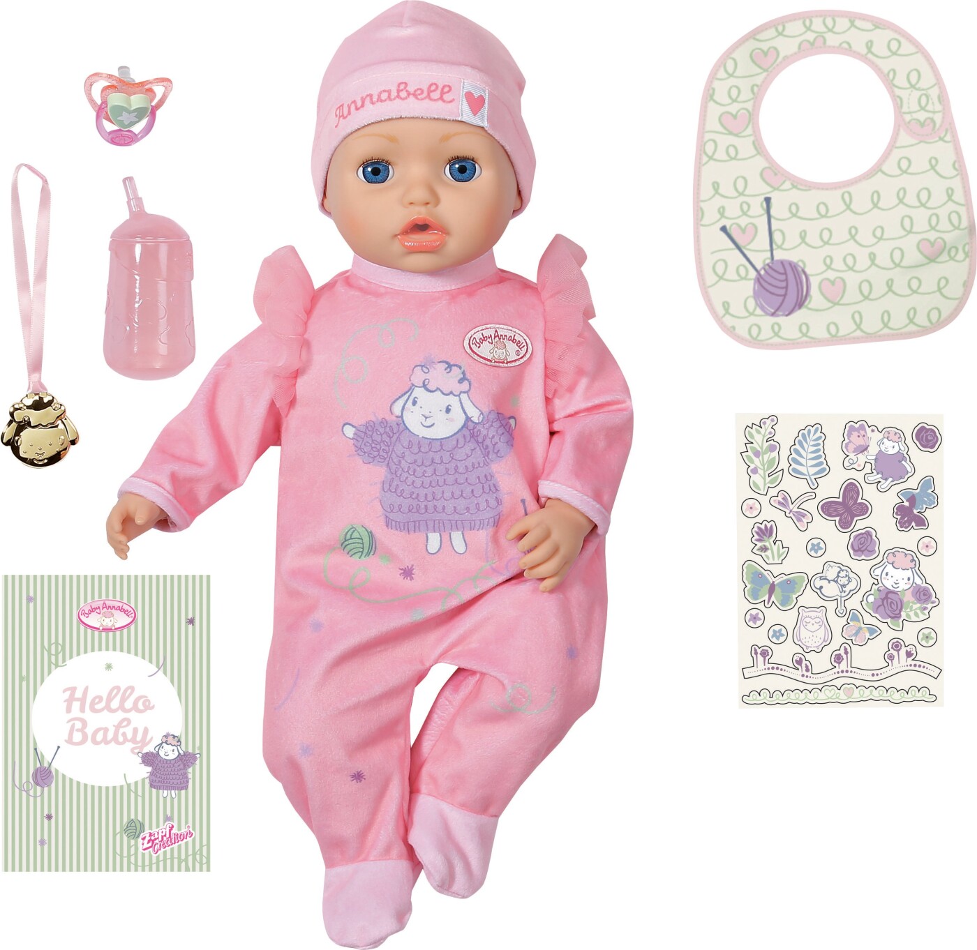 Billede af Baby Annabell - Interaktiv Dukke - 43 Cm