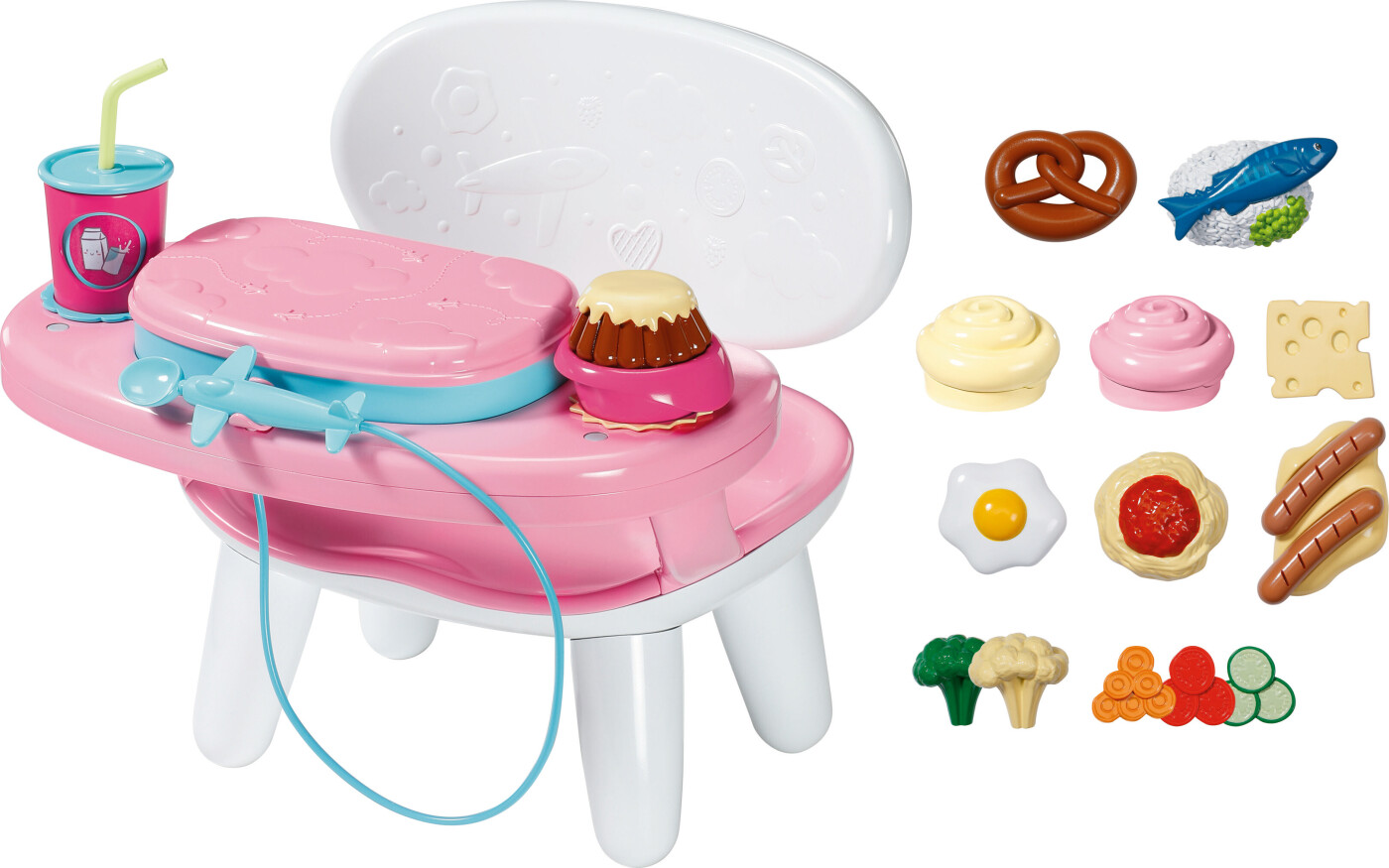 Baby Born - Frokosttid Bord Legesæt Til Dukke