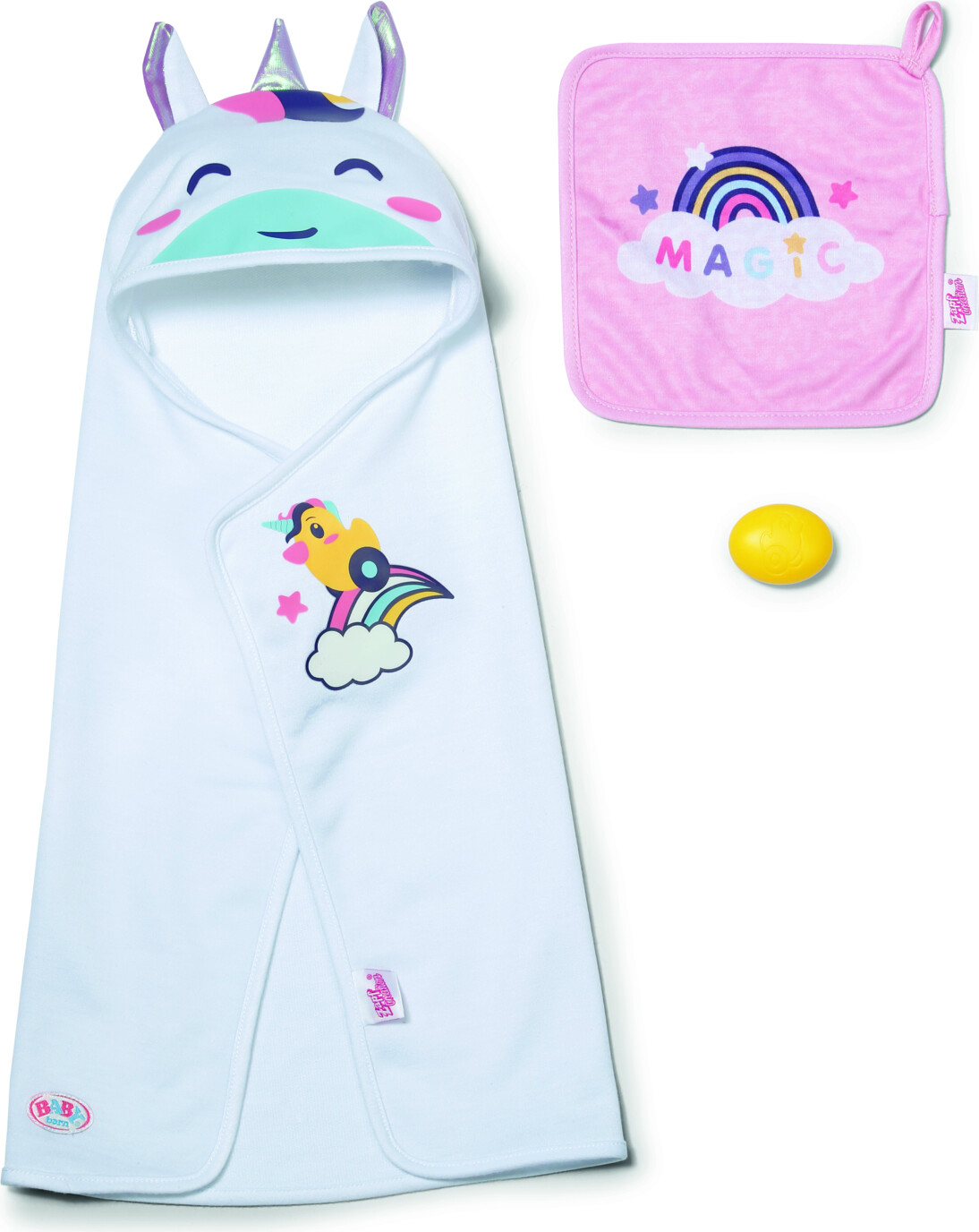 Baby Born - Hættehåndklædesæt Til Dukke