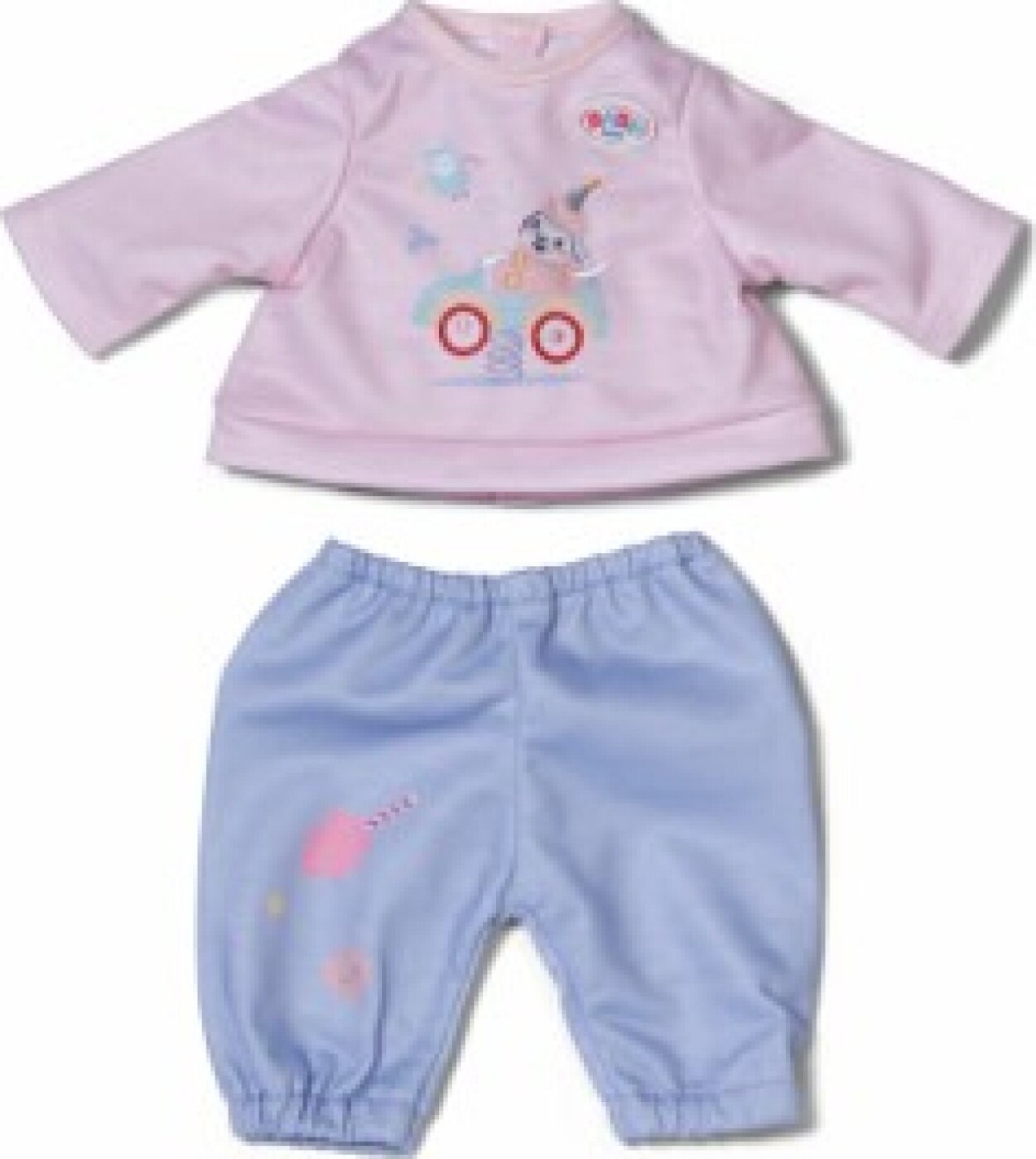 Baby Born - Joggingsæt Til Dukke - Lyserød - 36 Cm