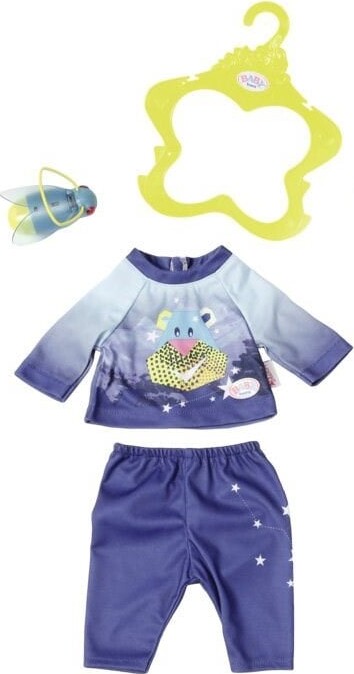 Baby Born - Dukketøj Med Lommelygte - Play And Fun - Blå