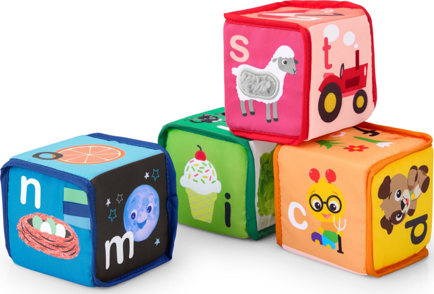 Baby Einstein - Farm Explorers - Alpha Stacks - Aktivitetsklodser