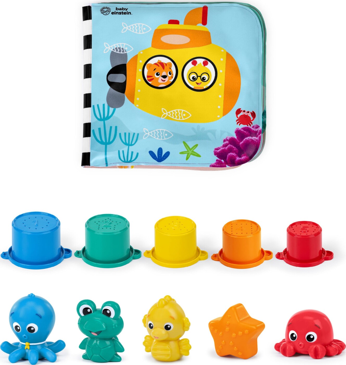 Baby Einstein - Ocean Explorers Opu's Bath Pals - Badelegetøj