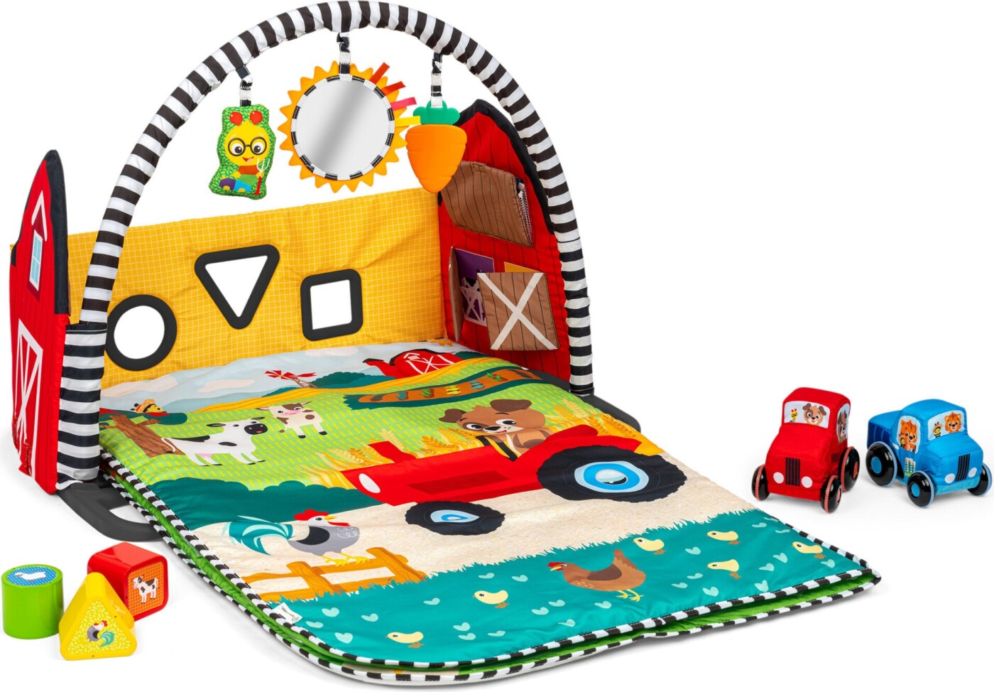 Baby Einstein - Busy Barnyard - Multifunktionelt Aktivitetstæppe