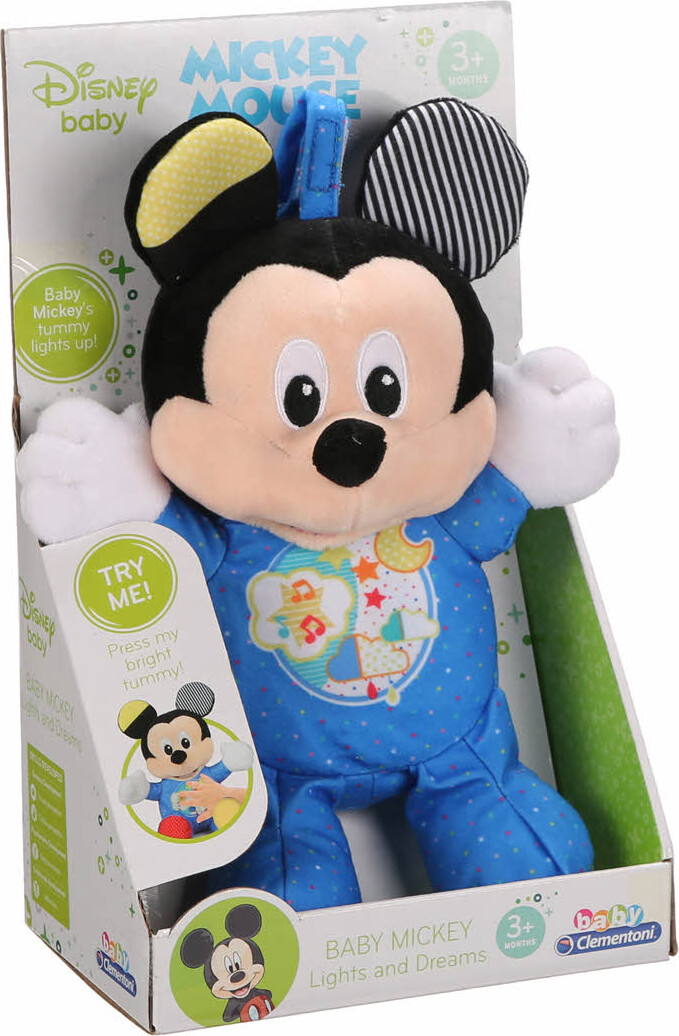 Se Mickey Mouse Bamse - Disney Baby - Clementoni hos Gucca.dk