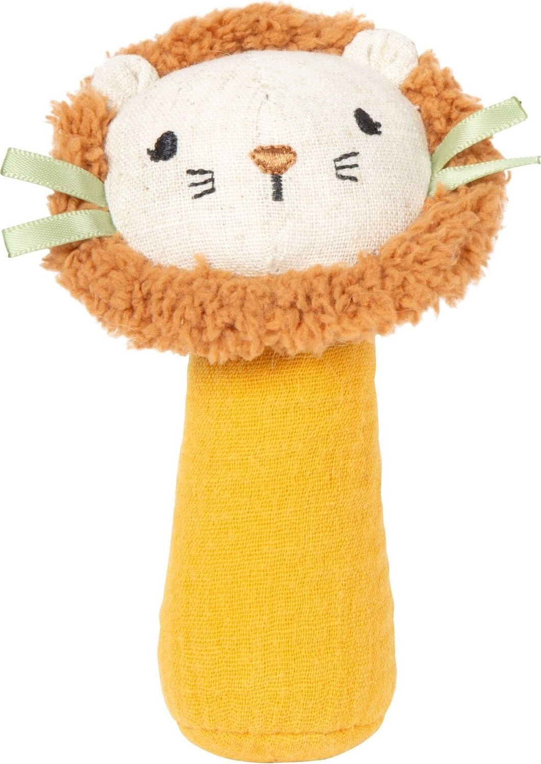 Baby Toy Grip With Small Rattle Made Of Fabric "little Lion"