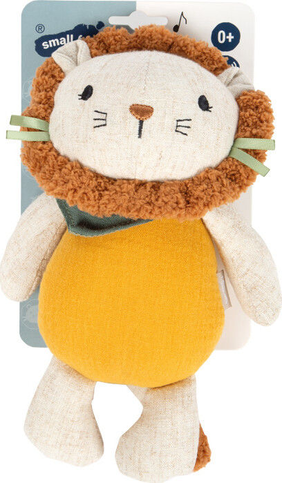 Baby Toy Music Box Made Of Fabric "little Lion"