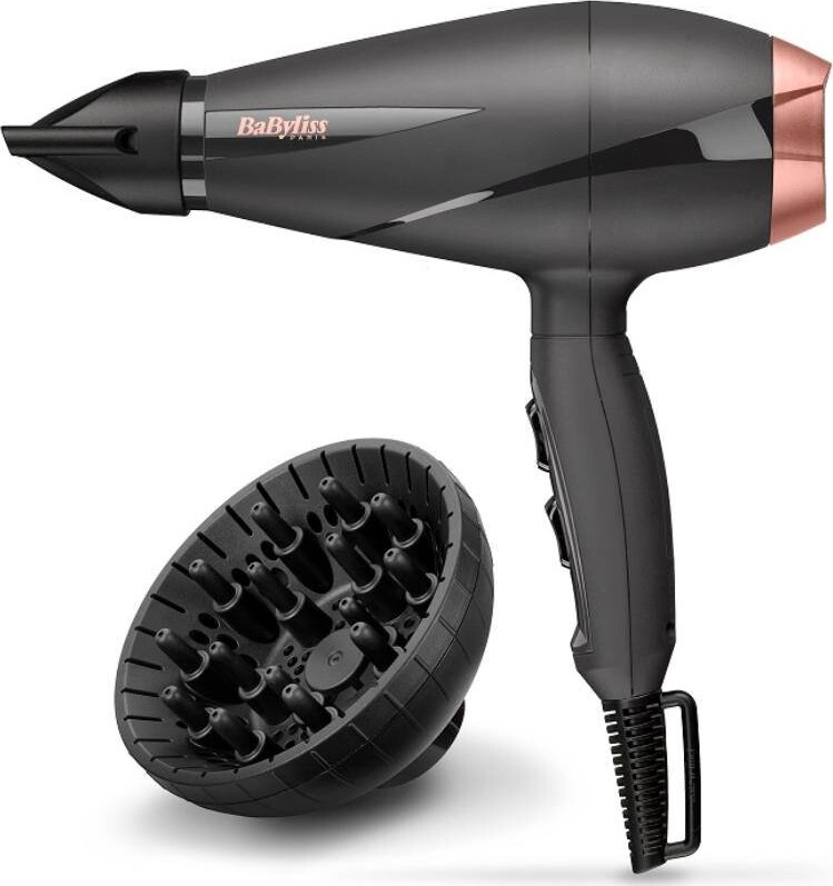 Babyliss Hårtørrer / Føntørrer - Smooth Pro - 2100w - Sort