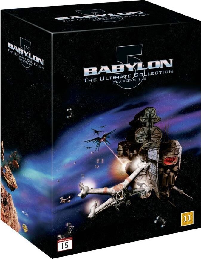 Babylon 5: Complete Box - Sæson 1-5 - DVD - Tv-serie