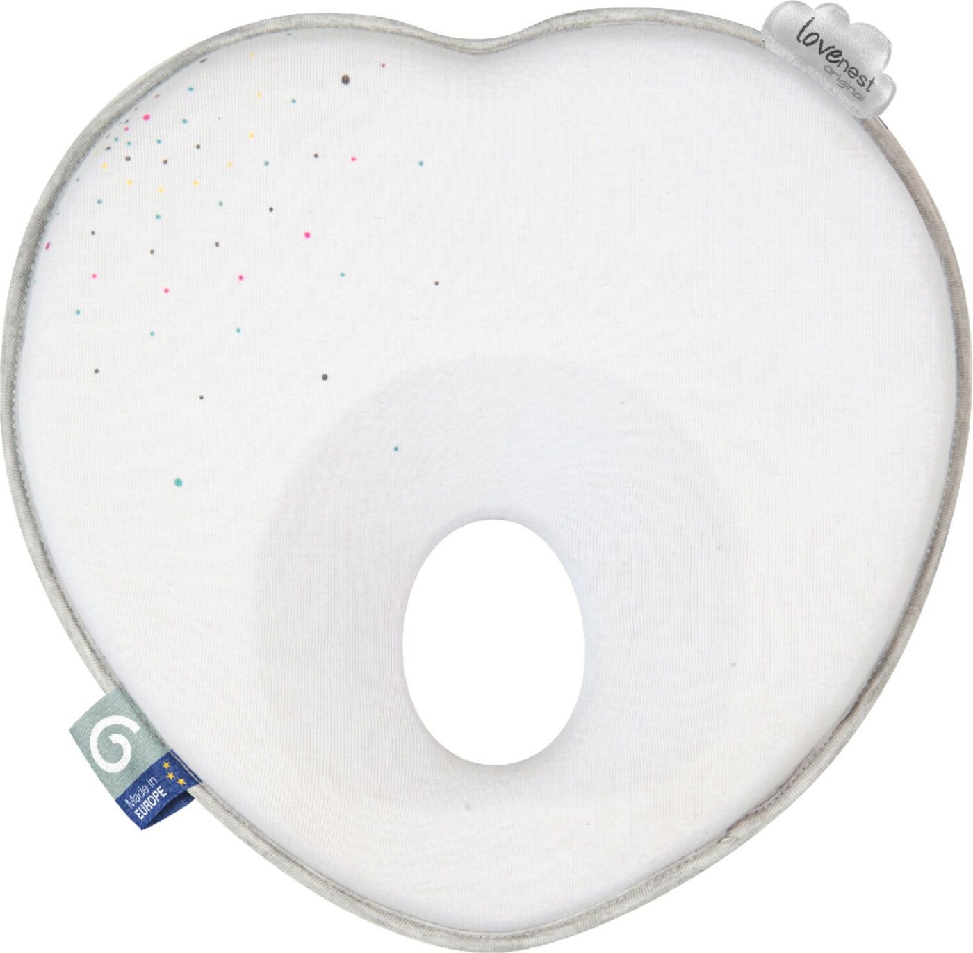 Babymoov Pude - Lovenest Original - 23x23 cm - Hvid