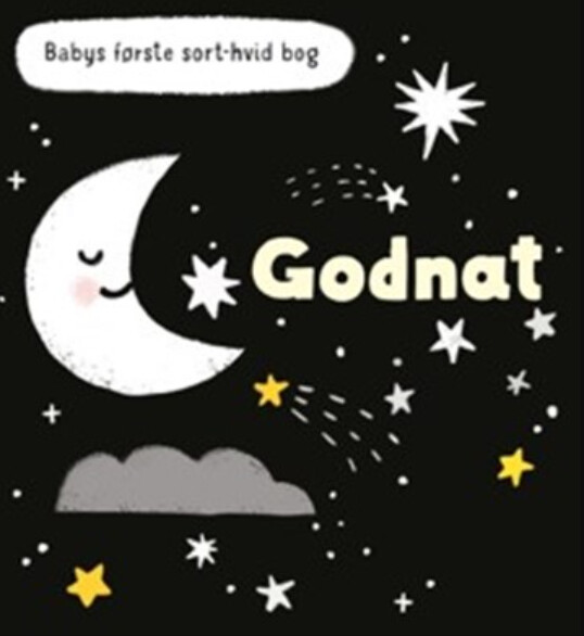Billede af Babys Første Sort-hvid Bog Godnat - Globe - Bog