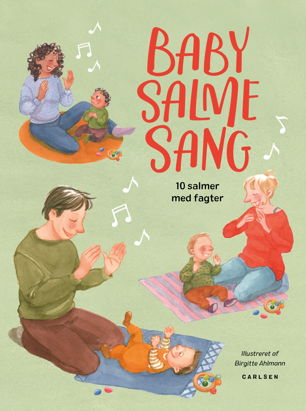 Babysalmesang - 10 Salmer Med Fagter - Bog