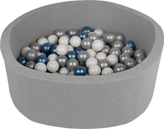 Babytrold - Boldbassin Med Bolde, Grå