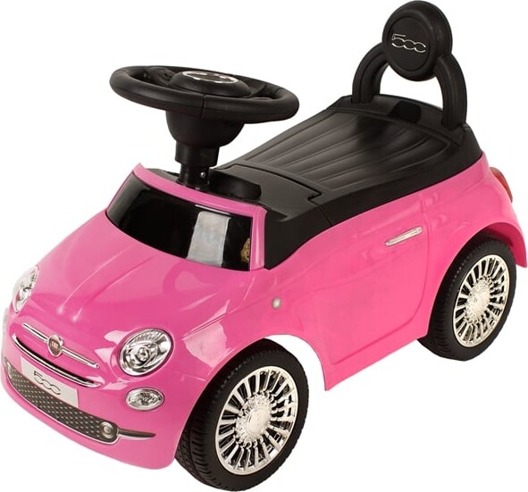 Babytrold - Fiat 500 - Gåbil - Pink