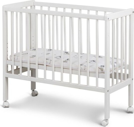 Babytrold Tremmeseng I Hvid