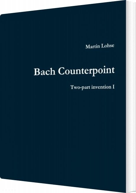 Bach Counterpoint - Martin Lohse - English Book