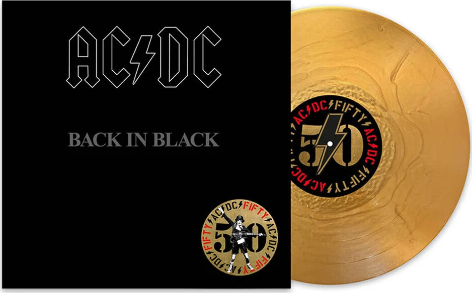 Ac Dc - Back In Black - Limited Gold Metallic Edition - Vinyl Lp