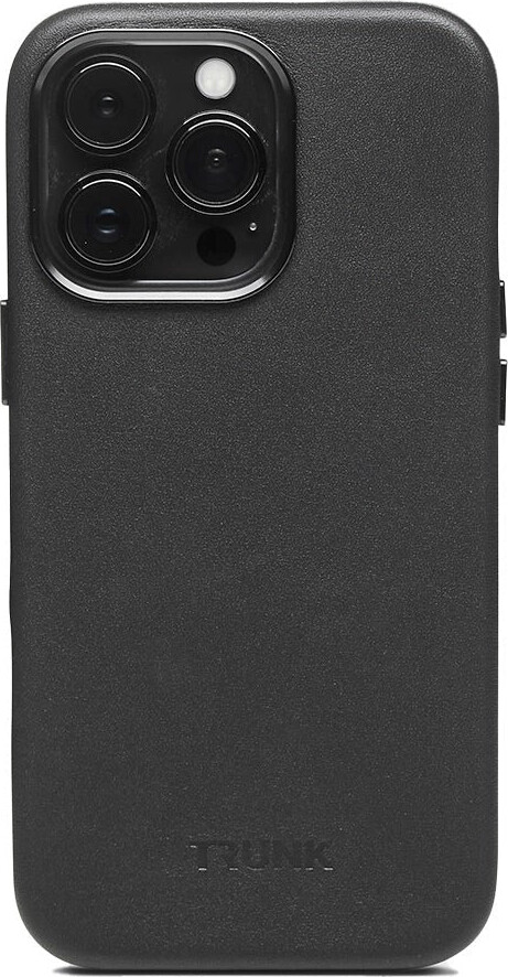 Trunk - Iphone 13 Pro Max Cover - ægte Læder - Sort
