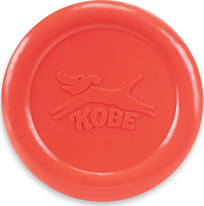 Hunde Frisbee - Med Bacon Duft - Kobe - Kikkerland - 22 Cm