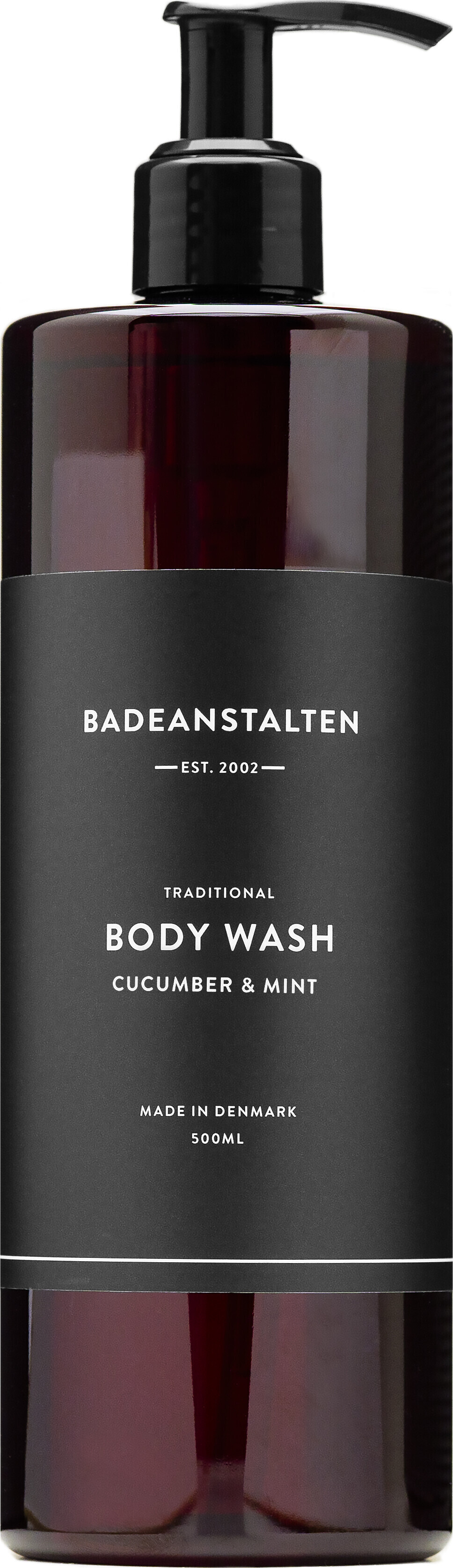 Badeanstalten Body Wash m. agurk og mynte - 500 ml.