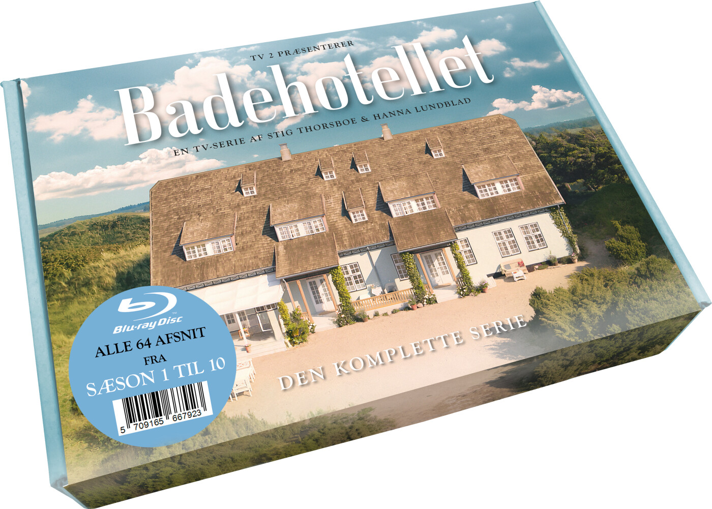Badehotellet Blu-ray Boks Komplet - Sæson 1-10 - Blu-Ray - Tv-serie