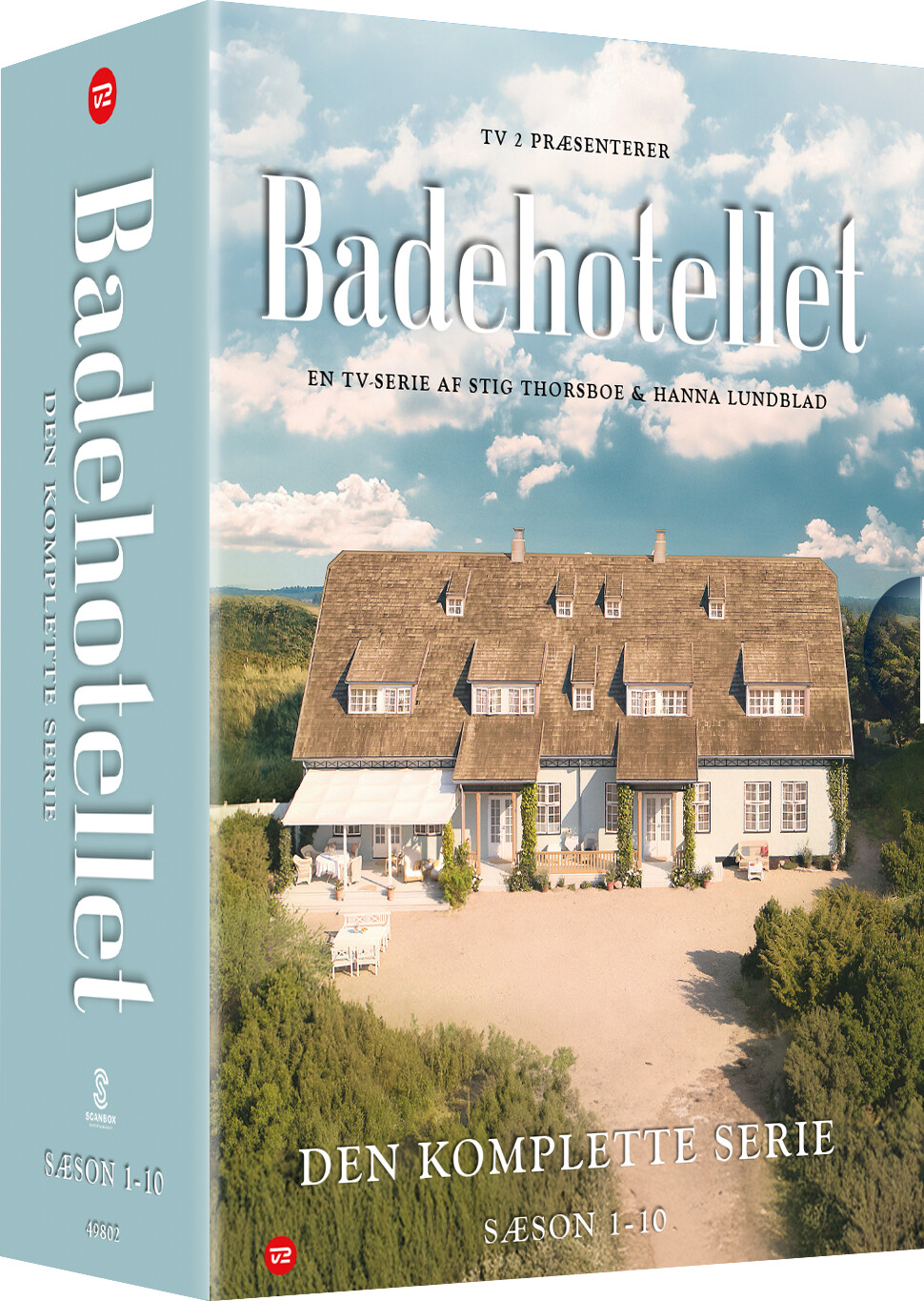 Badehotellet Komplet Boks S1-10 - DVD - Tv-serie
